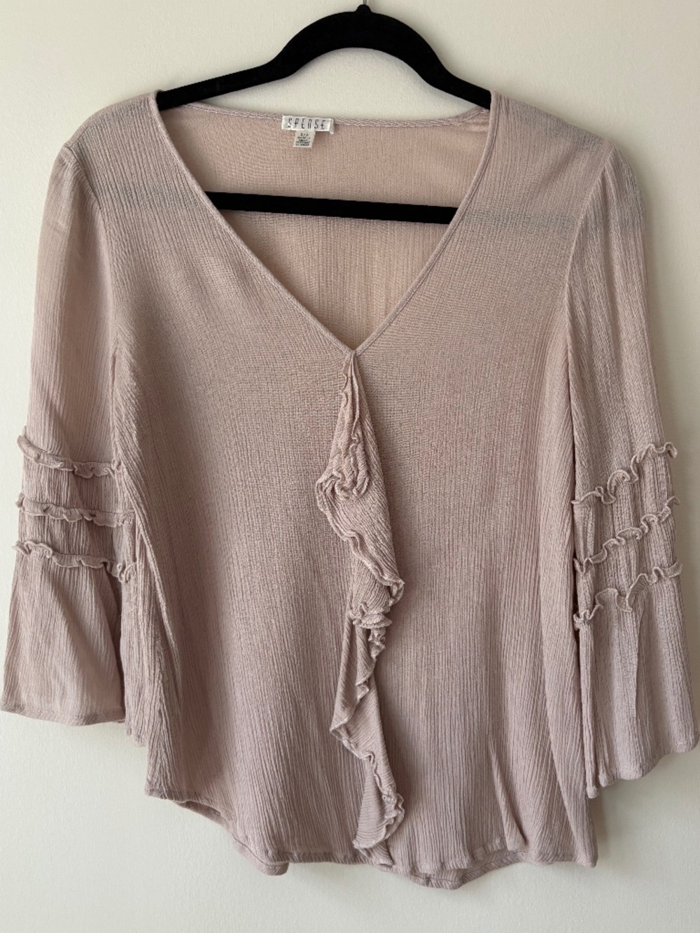 Flowy cream blouse